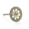thumbnail image 1 of WRITWAA 10Pieces Cutting Discs 22Mm Assorted Color Coated For Rotary Tools Enthusiasts 8Holes Mini, 1 of 8
