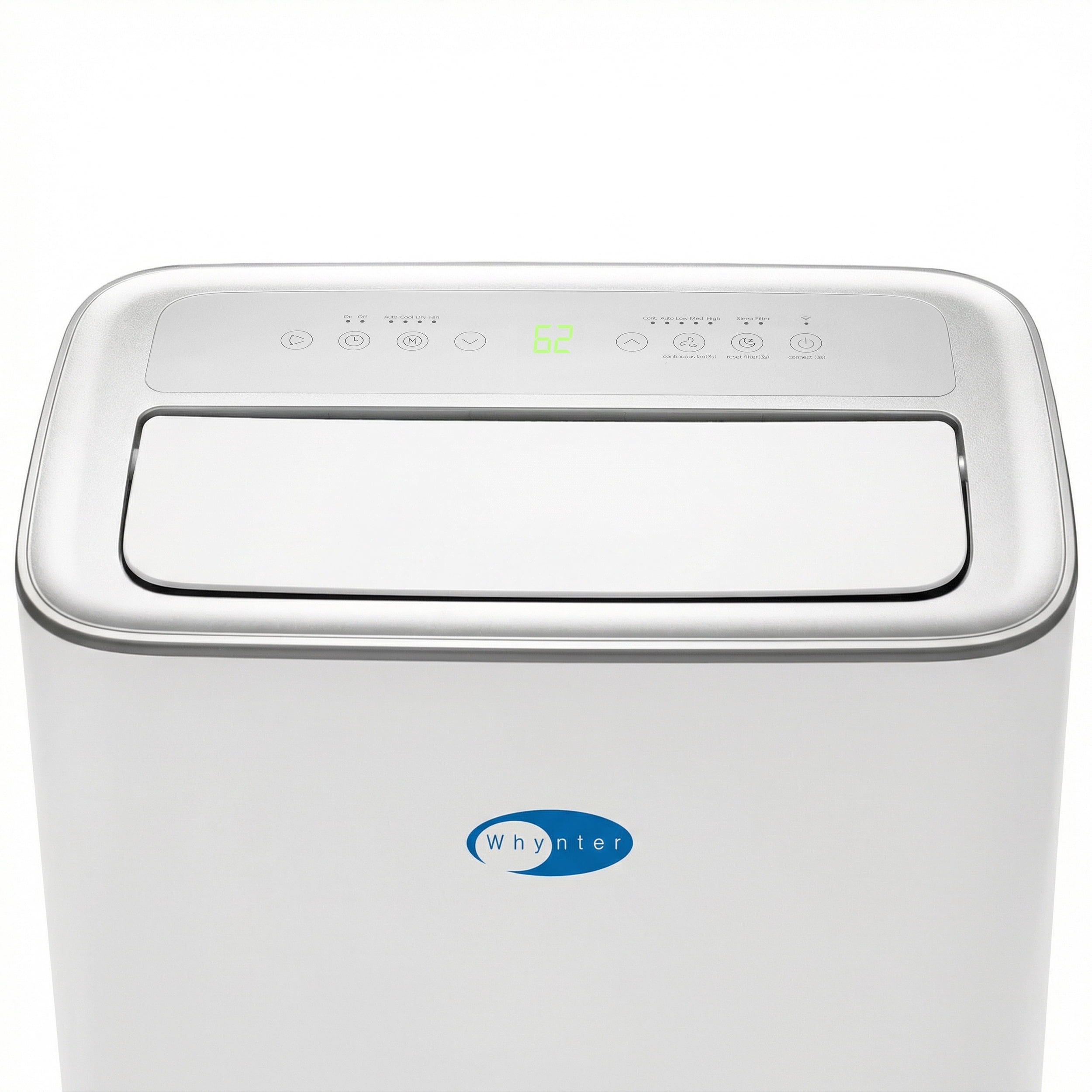 Whynter 10000 BTU SACC Dual Hose Portable Air Conditioner, 13000 BTU ASHRAE, Inverter AC with WiFi, Cools up to 500 Sq Ft, ARC-1280WX