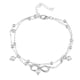 thumbnail image 1 of Qarigey Tobillera para pies descalzos, símbolo infinito, brillante, simulada, joyería para mujer, accesorios de moda Ropa, zapatos y accesorios Miscelánea No.01 Qarigey PS5870-01, 1 of 6