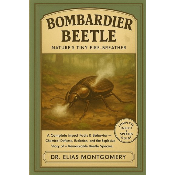 Bombardier Beetle: Nature's Tiny Fire-Breather: A Complete Insect Facts & Behavior Guide - Chemical Defense, Ev, (Paperback)