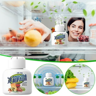 Refrigerator Deodorant Cleaner, Freezer Fridge Odor Eliminato, 120Ml  Cleaning Spray for Inside Refrigerator