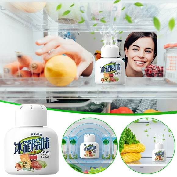 LSLJS Refrigerator Deodorizer Fridge and Freezer Odor Natural and Unscented Refrigerator Deodorizer, Home Kitchen Gadgets Accessories