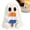 D, variant on Halloween Ghost Figurine Resin Statue With Black Hat, Cute Tabletop Decoration Ornament For Home Office Shelf Garden Party Display