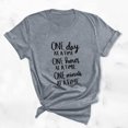thumbnail image 5 of WREESH Women's Fashion Short Sleeve T-Shirts Cute Summer Tops with Graphic Print and Crew Neck Gray, 5 of 5