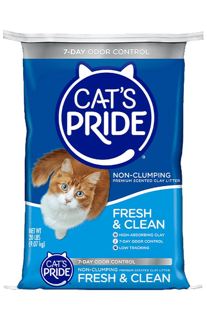 Cat s Pride Fresh Clean Scented Non Clumping Cat Litter 20 Pound Bag