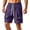 Purple, variant on EOYWHK Mens Active Shorts Quick Dry Cargo Shorts with Multi-Pockets Elastic Waist Workout Shorts for Men Soft Lightweight Breathable Casual Activewear for Men Black, Size L