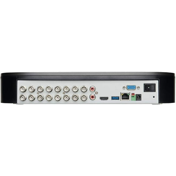 16 Channel 1080p Analog HD Security DVR with Motion Detection and Home Voice Control
