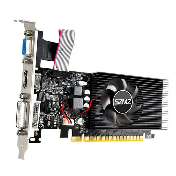 Peggybuy GT730 4GB DDR3 128Bit Video Card PCI-E2.0 16X Desktop Gaming Video Card for PC