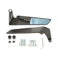 thumbnail image 1 of Universal Motorcycle Rearview Mirror with CNC Aluminum Housing and Glass, Easy to Install for Multiple Models, 1 of 8