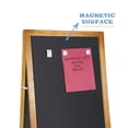thumbnail image 2 of VersaChalk VC113-B A-Frame Rustic Wood Indoor Outdoor Free-Standing Chalkboard, 2 of 5