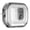 Gray/Clear, variant on Compatible with Airpods Pro (2019) Earphone Case,Full Body Shockproof Protection Hard Case,With Secure Close Lock,Two-color Design,Shell Shape Rugged Earphone Case Cover,Clear