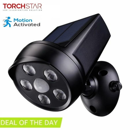 TORCHSTAR Outdoor LED Solar Motion Lights, Solar Security Lights, (Best Outdoor Solar Led Lights)