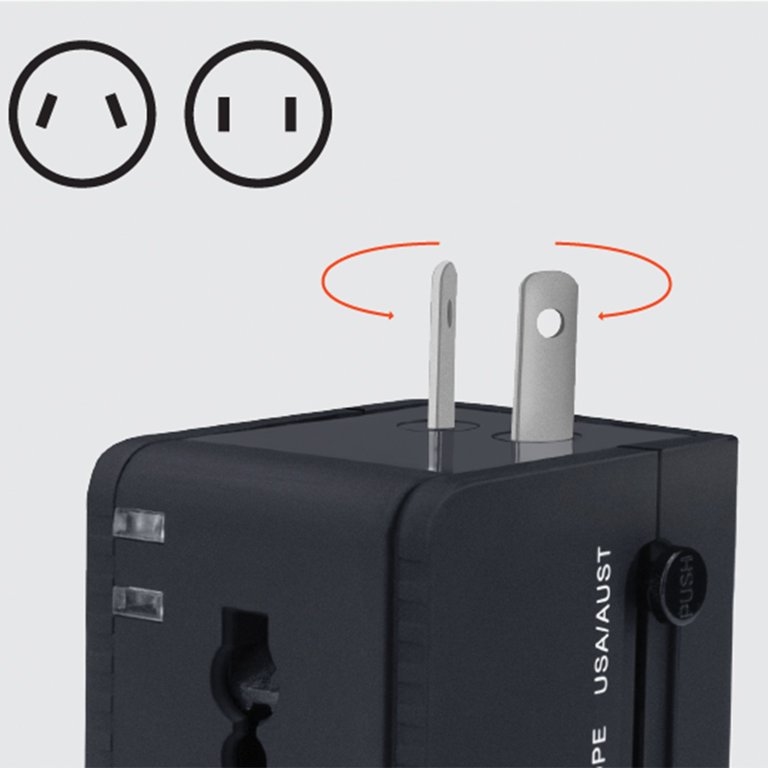 HyperGear All-in-One World Travel Adapter – HYPERGEAR