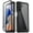 Black/Clear, variant on Poetic Guardian Case for Samsung Galaxy A14 5G, Clear case with Built-in-Screen Protector, Pink/Clear