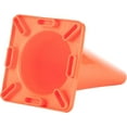 thumbnail image 3 of Champion Sports High Visibility Flexible Viny Cone for Athletics and Social Distancing, Orange, 9 Inch, 3 of 5