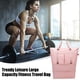 thumbnail image 5 of Bolsa de viaje grande, bolsa expandible para gimnasio, equipaje de mano para mujer con funda para carrito, bolsillo impermeable, bolsas de lona de viaje, contenedores de almacenamiento de viaje, 5 of 8