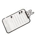 thumbnail image 4 of Monthly Desktop Calendar Multifunctional Cute Maunal DIY Acrylic Transparent Perpetual Calendar with Cartoon Stickers Rabbit, 4 of 5