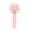 Pink, variant on Plastic USB Fan With 3 Speed Option And Stable Triangular Base Cooling Fan Ideal For Home Offices