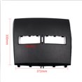 thumbnail image 5 of Para Coche Panel de aire acondicionado para coche, cubierta para salpicadero de coche, para Nissan Tiida 2005-2011 (negro), 5 of 5