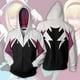 thumbnail image 3 of Sudadera con capucha de Spider Gwen Stacy para hombres y mujeres, Kimonos, disfraz de Cosplay, jersey con capucha, ropa de calle para adultos, capa de fiesta de Halloween, 3 of 4