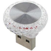 USB LED Car Interior Atmosphere Lamp Plug-in USB Decor Night Light Portable Auto Ambient Lighting Kit  Vehicle Interior Accessories for Most Cars