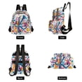 thumbnail image 4 of FORMRS Mini Backpack Purse for Women Travel Daypack Casual Shoulder Bag, Musical Pattern, 4 of 7