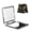 Square, variant on Gold Steampunk Dragonfly Black Golden Portable Double-Sided Face Mirror Square, Magnifying Compact Pocket Mirror with PU Leather Cover