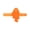 Orange, variant on Fish Shaped Cat Self Groomer, Table Leg Scratching Post Attachment, Wall Corner Itch Relief Brush, Interactive Cat Massage Tool, Gray