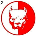 thumbnail image 3 of SPRING PARK Cool Reflective Pitbull Dog Car Sticker Auto Truck Door Window Warning Decal&nbsp;, 3 of 5
