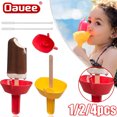 thumbnail image 2 of New Drip-Proof Popsicle Rack Drip Free Ice Holder No Mess Free Frozen Treats Rack Popsicle Holder with Straw For Kids Ice Cream 4Pcs Mixed, 2 of 6