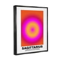 thumbnail image 3 of Stupell Industries Funny Sagittarius Astrology Abstract Painting Black Floater Framed Canvas Art Print Wall Art, 17 x 21, 3 of 10