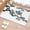 White, variant on Rectangle Area Rugs 2 x 3 Ft, Teal Pine Tree Non-Slip Residential Carpet, Farmhouse Botanical Country Indoor Crawling Mats Runner Rugs for Living Room/Dining Room/Bedroom
