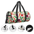 thumbnail image 3 of Fuzoiu Vegetables Print Travel Bag, Large Capacity Travel Bag, Sports Gym Bag, Travel Duffel Bag, Weekender Overnight Bag for Women and Man, 3 of 6