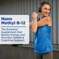 thumbnail image 4 of NANO METHYL B-12, Nanosized B12 liquid drops for instant absorption, pure organic vegan sublingual, delicious berry flavor, Improves Energy, Supports Heart & Brain Health, 30 servings, 4 of 8