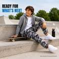 thumbnail image 7 of Quad Seven Boys Joggers Twill Stretch Cargo Pants with Pockets and Elastic Waistband 2 Pack, 7 of 7