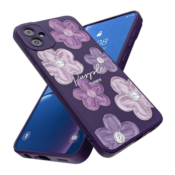 Threehao Funda para Samsung Galaxy A05, Ultra Delgado Flexible Suave TPU Silicona Carcasa con Moda A