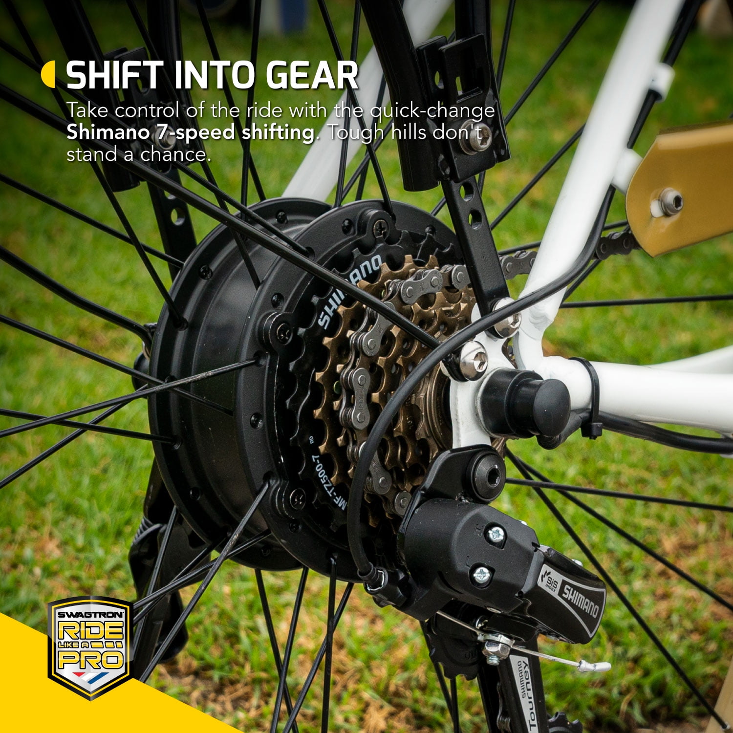 swagtron beach cruiser electric bike