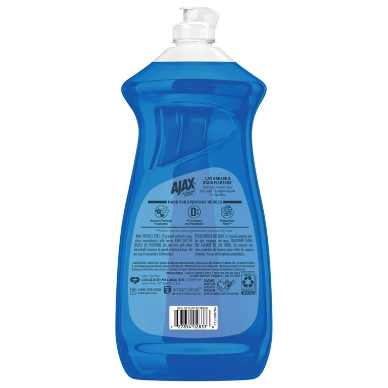 Ajax Extreme Clean Foaming Dish Soap, Deep Cleaning, Grease