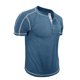 thumbnail image 3 of pstuiky camisetas para hombre, Camisa tipo blusa de manga larga con cuello vuelto y solapa con estampado de cremallera para hombre ropa de hombre m, 3 of 5