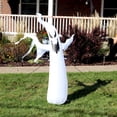 thumbnail image 2 of Sunnydaze 58" Self-Inflatable Holiday Spooky Glowing Ghost Outdoor Halloween Lawn Decoration with Red LED Light, 2 of 8