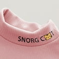 thumbnail image 5 of Cethrio Girls Long Sleeve Tops, Fall Winter Half Turtleneck Soft Casual Thermal Undershirts Pink Size 14-16, 5 of 6