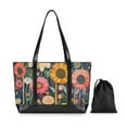 thumbnail image 7 of FORMRS Laptop Tote Bag for Women with 15.6" Computer Compartments Handbag, Large Colorful Flowers, 7 of 7