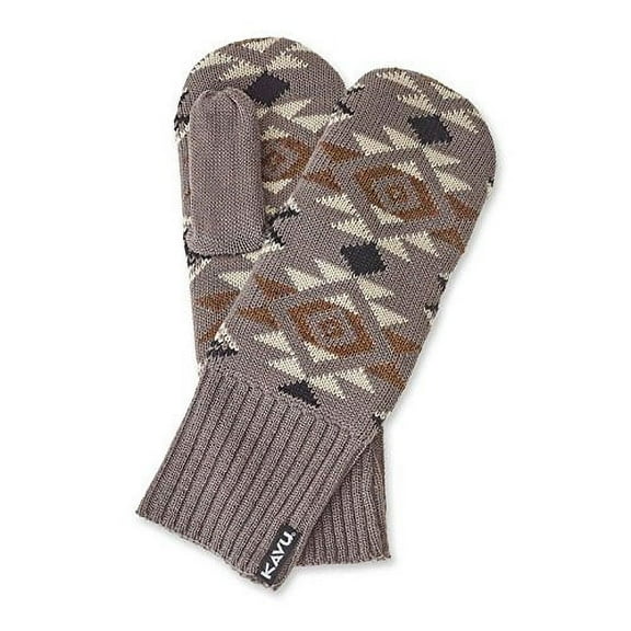 KAVU Women's Della Gloves, Black/Tan, One Size