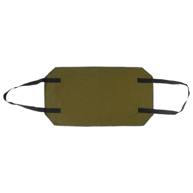 simhoa Porte-Bûches en Toile Intérieur Extérieur Support de Bois de Chauffage avec Poignées pour Transporter le Bois Vert
