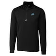 thumbnail image 2 of Men's Cutter & Buck  Black Detroit Lions Traverse Stretch Quarter-Zip Top, 2 of 3