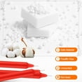 thumbnail image 2 of Perkisboby Lot de 100 Bougies Carillon Sorts Rouges, Petites Bougies Coniques de 4 Pouces pour Rituels, Fête d'Anniversaire, Sorcellerie, Méditation, Fournitures Wiccanes, Prière, Ambiance de Noël et Plus, 2 of 6