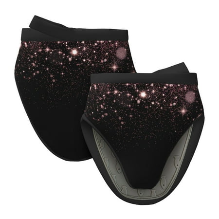 

Matuu Sparkling Pink Night Sky for Non-Slip Mini Oven Soft Silicone Mitt 5.9 x5.9