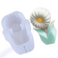 thumbnail image 3 of Molde de flor de silicona D, molde de flor de silicona 3D hecho a mano, molde de flor de silicona, molde con forma de flor, resultados impresionantes, 3 of 5
