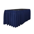 thumbnail image 3 of LA Linen Poplin Table Skirt, 3 of 7