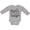 AC-Heather Grey, variant on Inktastic Papa's Little Girl with Hearts Flower and Butterfly Girls Long Sleeve Baby Bodysuit